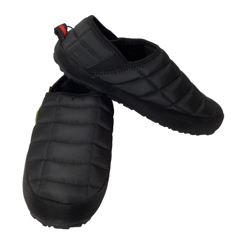 Gerry Puff Slipper Shoe Fleece Lined Black Men's Size 10 NIB